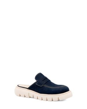 Amalfi by Rangoni Rapido Lug Sole Penny Loafer - Blue