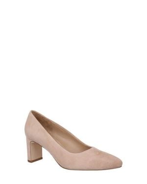 Nordstrom Greta Almond Toe Pump Exclusive) - Brown