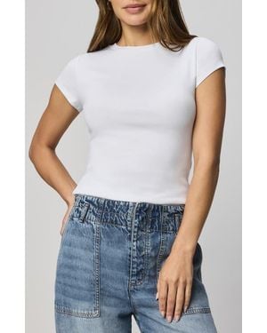 Splendid Josie Stretch Jersey T-Shirt - Blue