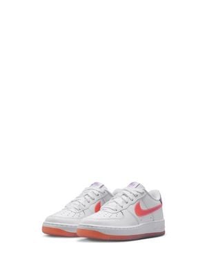 Nike Kids' Air Force 1 Basketball Sneaker - White