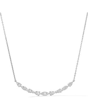 Hearts On Fire Aerial Dewdrop Pendant Necklace - Metallic