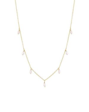 SET & STONES Meri Pearl Necklace - Blue