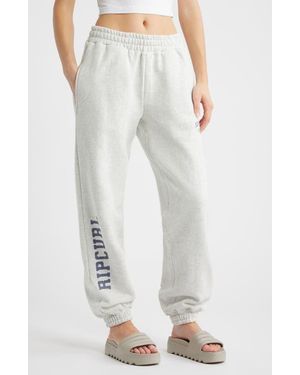 Rip Curl Varsity Sports Track Pants - White
