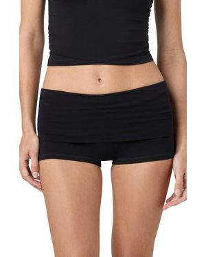 Florence By Mills Fold Down Shorts - Black