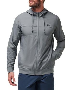 Travis Mathew Wanderlust Hooded Jacket - Gray