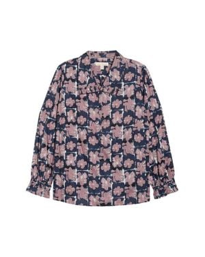 Seasalt Cornwall Ysella Floral Organic Cotton Button-Up Shirt - Multicolor