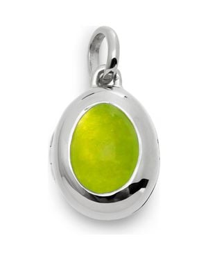 Monica Vinader Birthstone Locket Pendant - Metallic