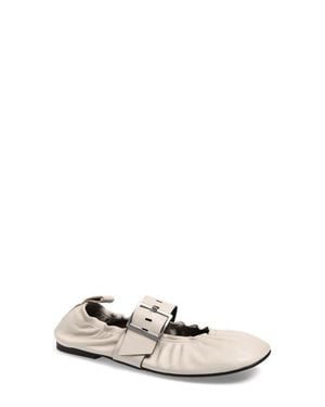 Alohas Sarea Mary Jane Ballet Flat - White