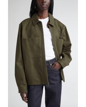 K.ngsley Devin Cotton Twill Jacket - Green