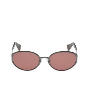 Rag & Bone 55Mm Oval Sunglasses - Pink