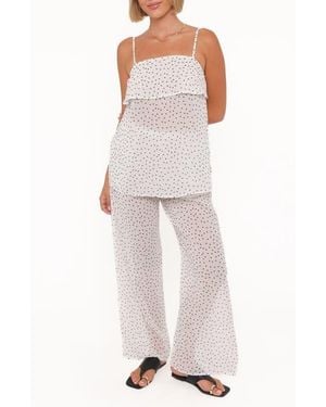 Petal & Pup Hazel Cami & Pants Set - White