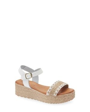 Cordani Bryce Platform Sandal - White