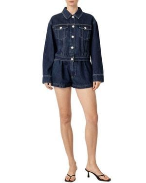 English Factory Denim Trucker Jacket - Blue