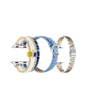 The Posh Tech Set Of 3 Apple Watch Watchbands - Blue