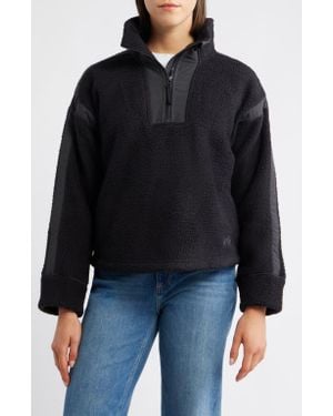 Helly Hansen Imperial High Pile Fleece Half Zip Pullover - Black