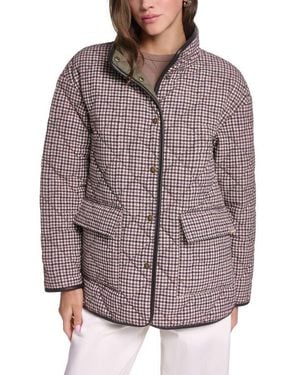 Levi's Longer Length Quilted Jacket - Brown