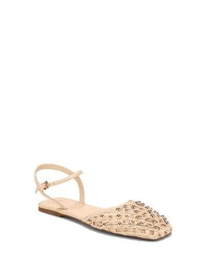 Sarto Inali Ankle Strap Flat - Natural