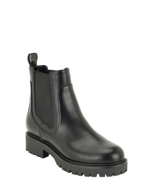 Tommy Hilfiger Valma Faux Leather Chelsea Boot - Gray