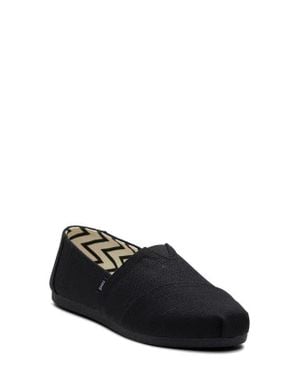 TOMS Classic Alpargata Espadrille Slip-On - Black