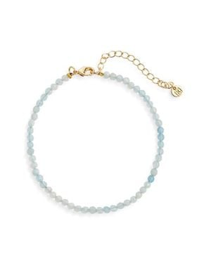 Kiara by Ki-Ele Susannah Aquamarine Bracelet - White