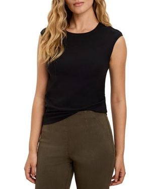 NIC+ZOE Perfect Ribbed Tank - Black