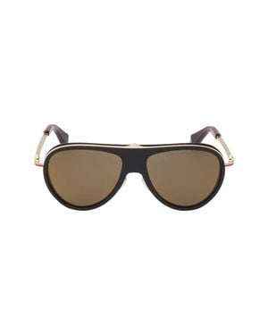 Christian Louboutin 63Mm Pilot Sunglasses - Multicolor