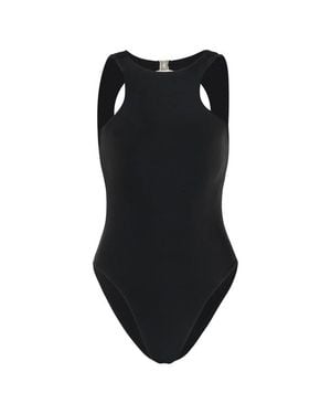 BrunnaCo The Jupiter Open-Back Recycled One-Piece Swimsuit - Black