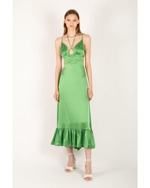 SECRET MISSION Kathleen Dress - Green