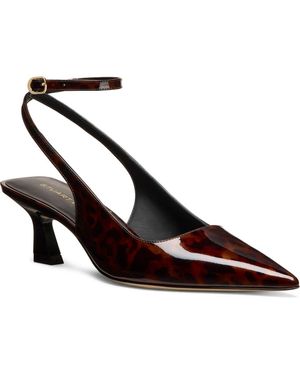 Stuart Weitzman Vinnie 50 Slingback Pump - Brown
