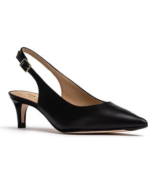 Jon Josef Tina Slingback Pointed Toe Pump - Black