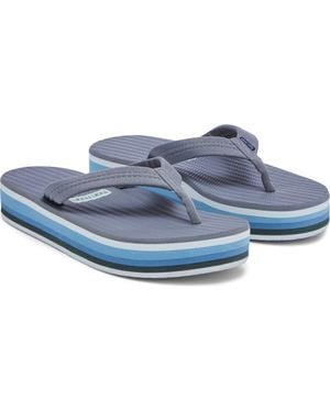 Hari Mari Dunes Sunset Waterproof Flip Flop - Blue