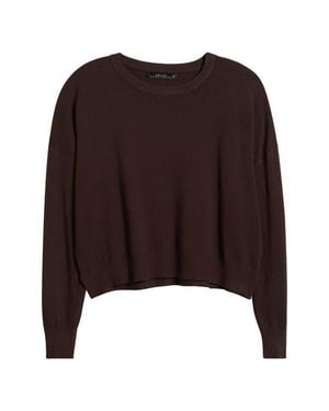 DELUC Polly Crewneck Sweater - Brown