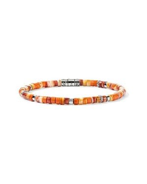 John Hardy Heishi Chain Bracelet, Gemstones - Orange