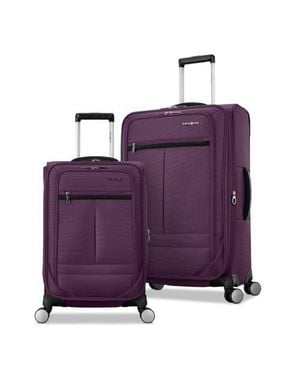 Samsonite Element 2 Piece Soft Sided Luggage - Purple