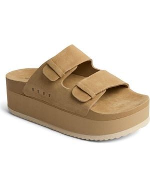 Reef Ojai Gigi Platform Sandal - Brown