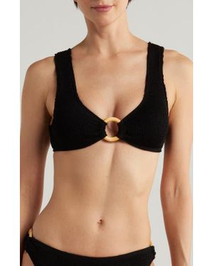 Cleonie Oceania Bikini Top - Black