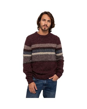 Celtic & Co. Statement Donegal Wool Sweater - Red