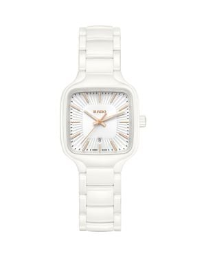 Rado True Square Bracelet Watch, 29Mm - White