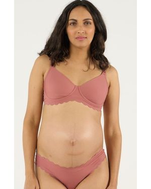 Cache Coeur Skin Invisible Maternity And Nursing Bra C/D Cup - Natural