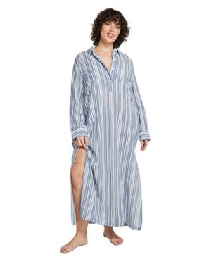 Nudea The Maxi Shirt - Blue