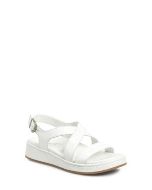 Børn Victoria Slingback Sandal - White