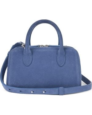 WE-AR4 The Ivy 22 Leather Satchel - Blue
