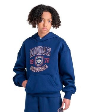 adidas Kids' Graphic Fleece Hoodie - Blue
