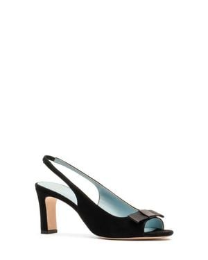 Frances Valentine Reese Slingback Sandal - Black