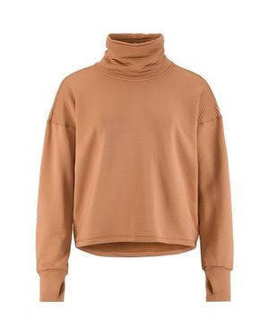 C.r.a.f.t Subz Turtleneck Jersey Sweatshirt - Natural