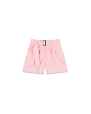 Lanvin Kids Lyocell Shorts - Pink