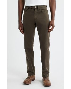 34 Heritage Charisma Relaxed Straight Leg Twill Pants - Green