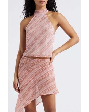 Bella Venice Piper Halter Top - Pink