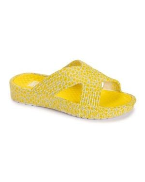 Muk Luks Spa Day Sandal - Yellow