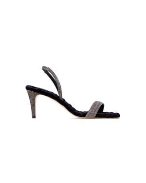 Aera Claudia Vegan Slingback Heel Sandal - Black